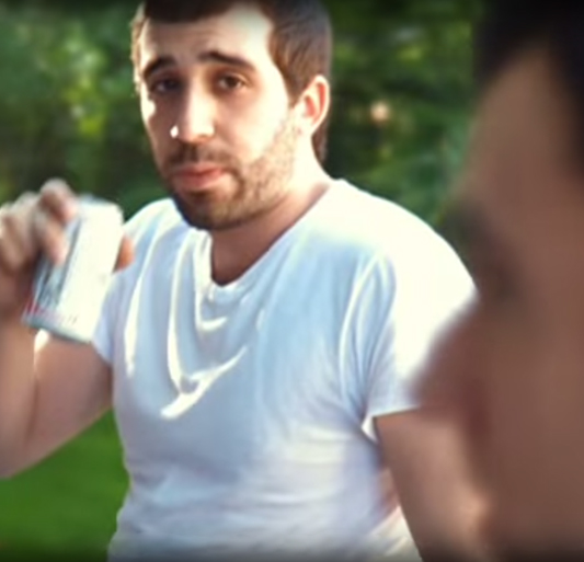 Chris Iacono on set